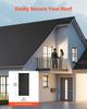 Roll Roofing, 15 X 25 Ft, 45 Mil EPDM Rubber Roofing, Long Lifespan & Weather-resistant, Withstands Harsh Temperatures, Flexible & Easy Installation,