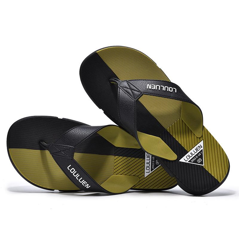 

Летние мужские шлепанцы eva прохладные тапочки нескользящие домашние толстоподошвенные резиновые спортивные шлепанцы мужские уличные сандалии 45