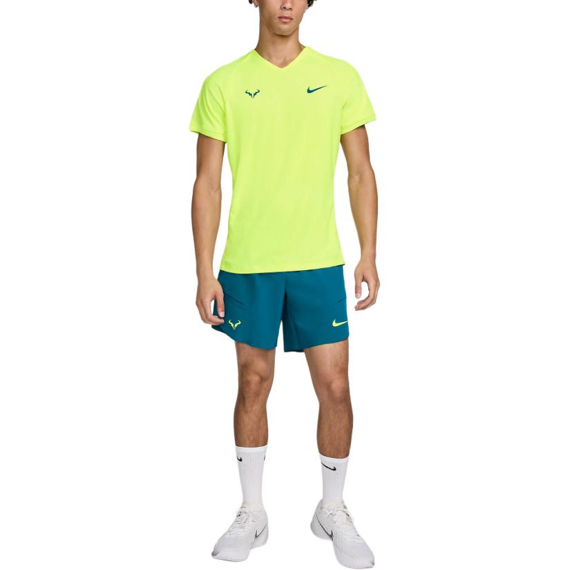 New Nike Rafa Men's Dri-FIT Adv Short-Sleeve Tennis Top FD5409-702