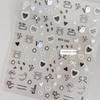 MINKYS Ins Transparent Cool Girl DIY Decorative Nail Sticker for Scrapbooking Cute Journal Sticker Stationery