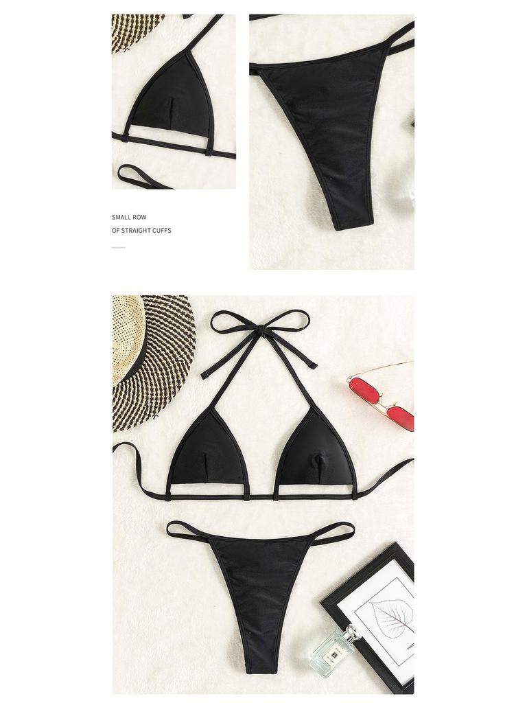 2024 Damen Vier-Teiler Mesh Langarm Bikini-Set mit Sonnenschutz