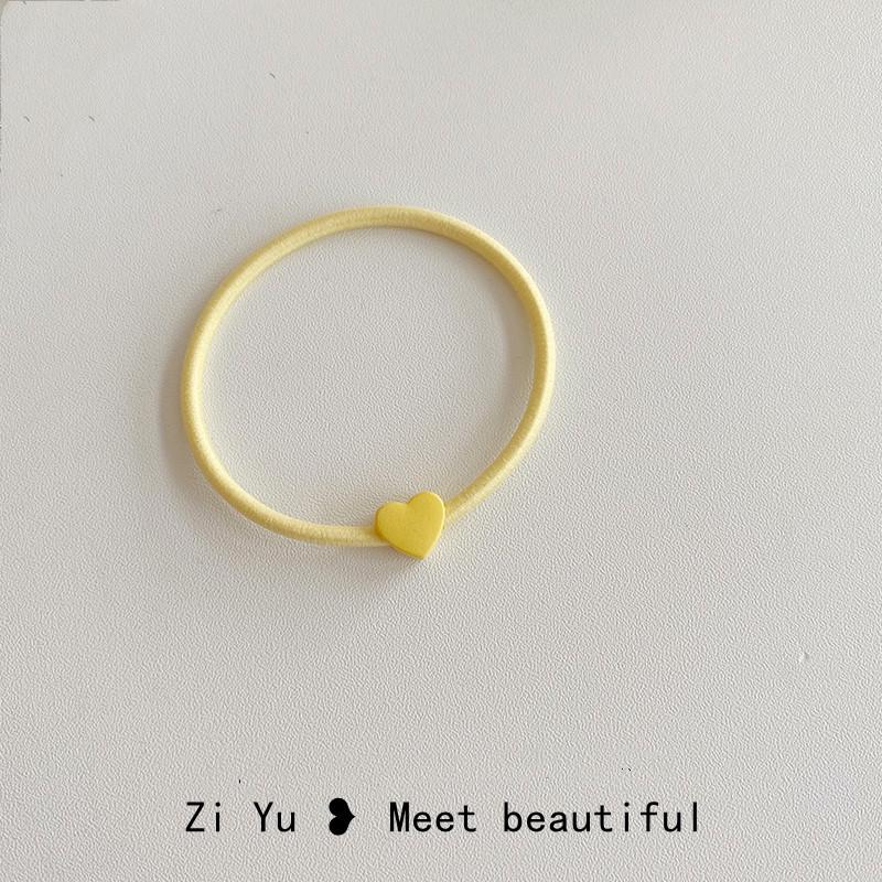 Sweet Candy Color Hair Elastic Band - High Elasticity for Girls