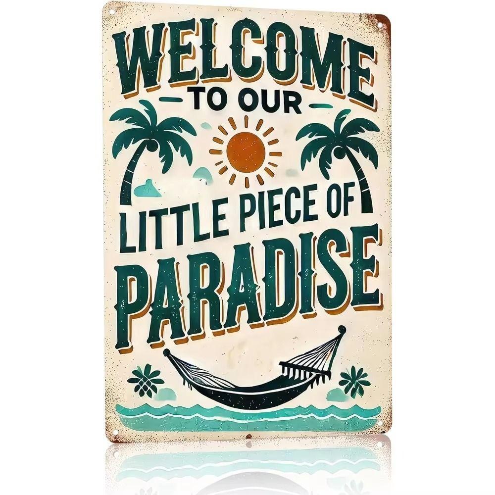 Tin Sign Retro Metal Plaque Painting Wall Decor 20x30cm