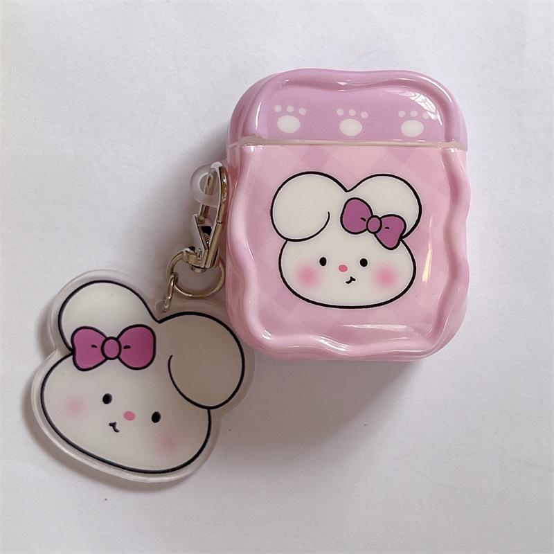 Cute little animals are suitable for AirPods1 Apple 1/1st generation pro1 Bluetooth wireless earphone cover Cartoon pendant female