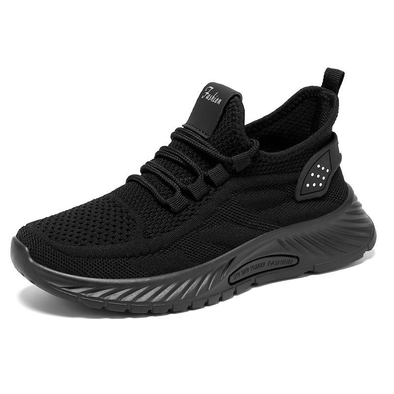 Damskie wiosenne nowe buty do biegania rekreacyjnego Flying Weaving Damskie buty sportowe pojedyncze