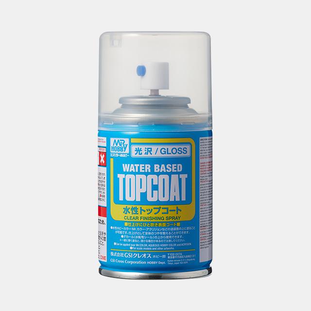 

[Bandai] STUFF B-501 Mr. Topcoat Glossy Finish Varnish for Plastic Models