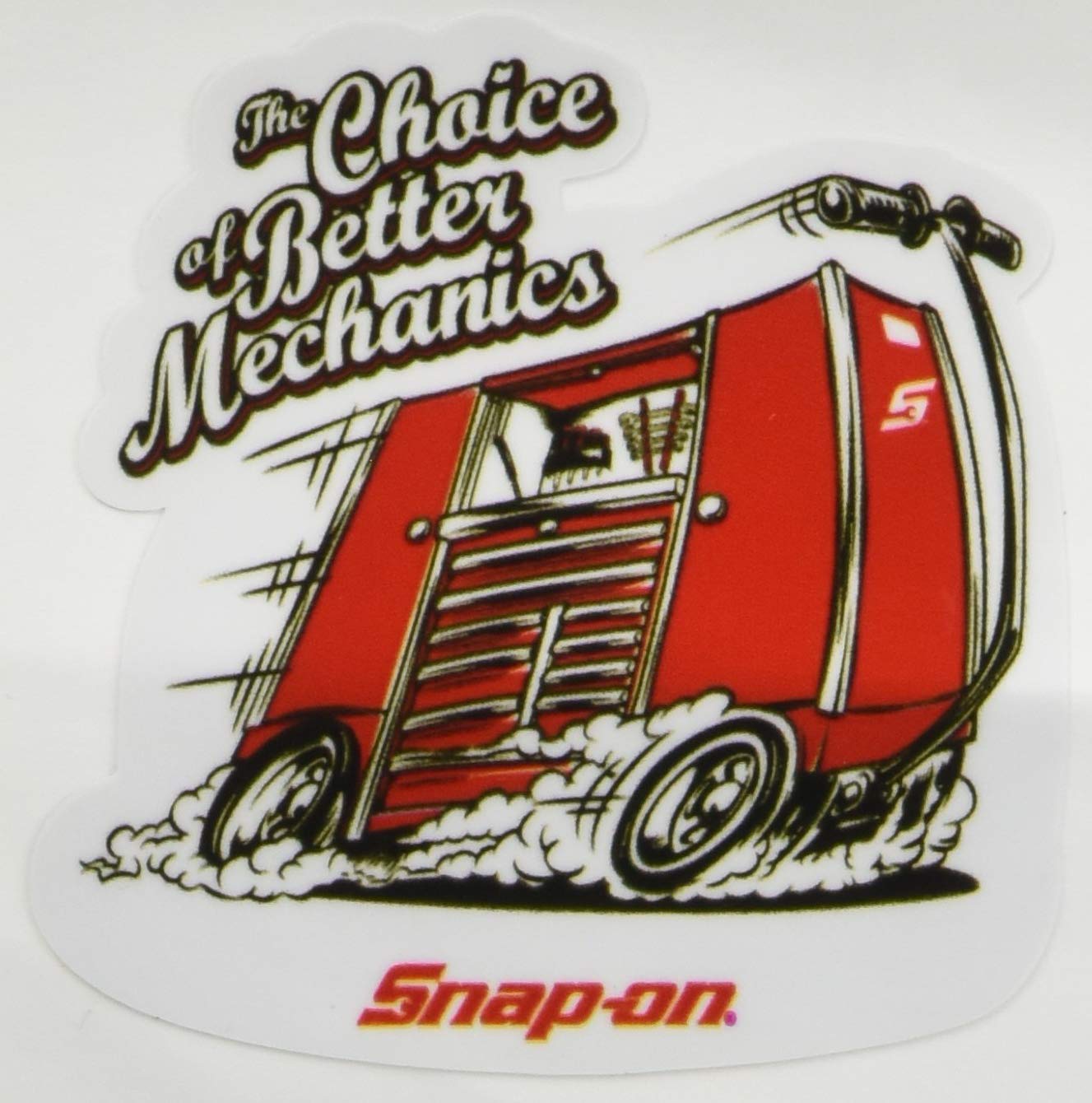 

Snap-on [Domestic regular product] Snap-on sticker (Size: 7cm x 6.8cm) белый