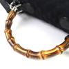 Excellent GUCCI Shoulder Bag Microsima New Bamboo 2-Way Handbag Chain 240241 Used