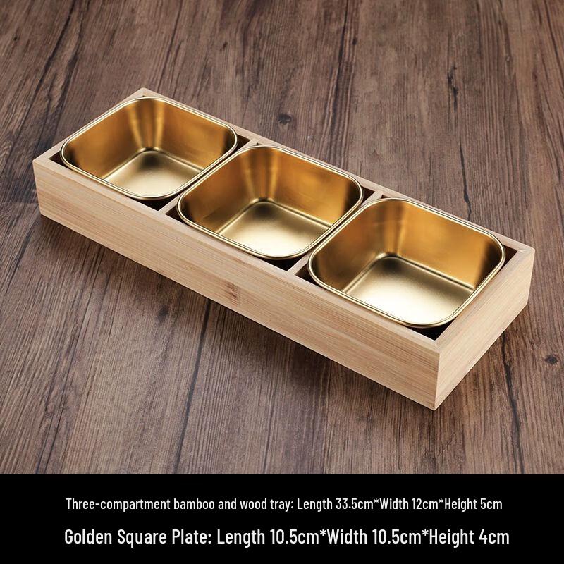 Creative Nine-Compartment Serving Platter with Tray