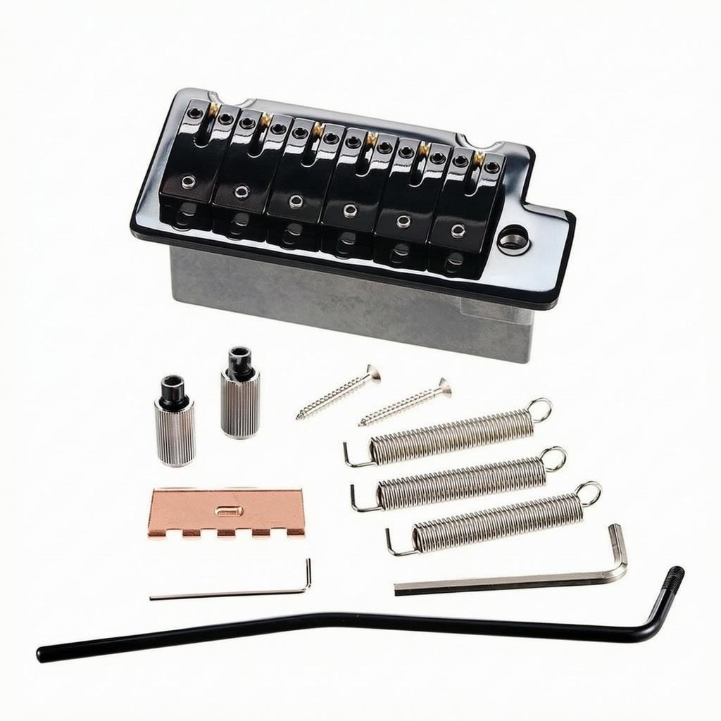 Tremolo Bridge Assembly Standard Hardware Complete for Guitarists