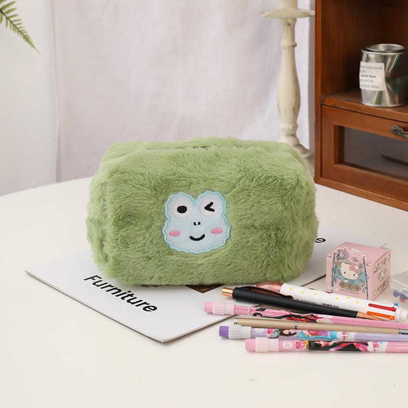 Plush Makeup Bag With Lotso Rabbit Print For Travel And Storage For Women