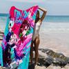 Classic Anime D-Dandadan Beach Towels Shower Towel Sauna Travel Spa Microfiber Quick Dry Gym Accessories Cute Room Decor