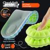 1Pair 2Pairs 4Pairs High Elasticity Latex Sport Insoles Soft Shoe Pads Arch Support Orthotic Insoles Breathable Deodorant Insole