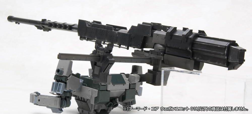 Kotobukiya Armored Core Unità Arma 018 Lunghezza totale 400 mm modello in plastica in scala circa. 1/72