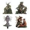 Sculptură Artistică de Spiriduș Realizată din Acril pentru Grădini Moderne de Casă