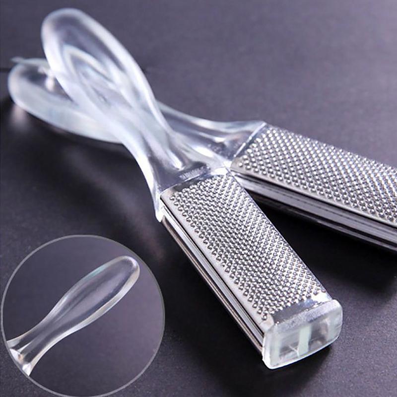 1PC Grater Callus Foot Care Tools Skin Remove Transparent Foot Rasp Exfoliating Hard Dead Pedicure Tool File Scrubber