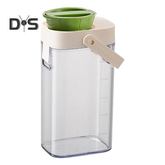 

Кувшин для холодного чая объемом 1 л, кофеварка для холодного заваривания, не содержащая бисфенол-А, герметичная бутылка для воды со встроенным фильтром, портативный заварочный кувшин для холодильника, офиса, кемпинга зелёный