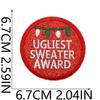 Christmas Embroidery Cloth Sticker Snowflake Elk Patch Sticker Decorative Apple Socks Embroidery Sticker Christmas Bell Heat Transfer