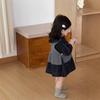New 2025 Korean Style Plaid Dress Set for Baby Girls - Autumn Collection