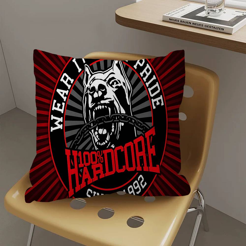 Bone Gabber 100Hardcore Dog Personalized Pillow Dust Cover Bedroom Kids Party Decoration Pillowcase Birthday Children Gift