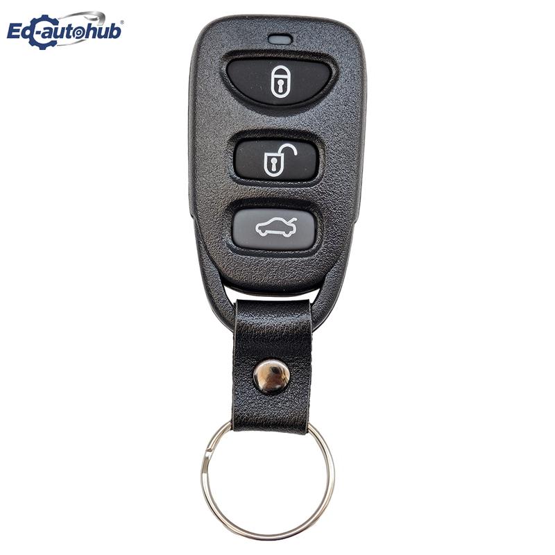Car Key Fob Shell Case Cover for Hyundai Kia 3 Button Keyless Entry Remote For 2007-2017 Hyundai Elantra 2007-2015 Sonata 3 Buttons