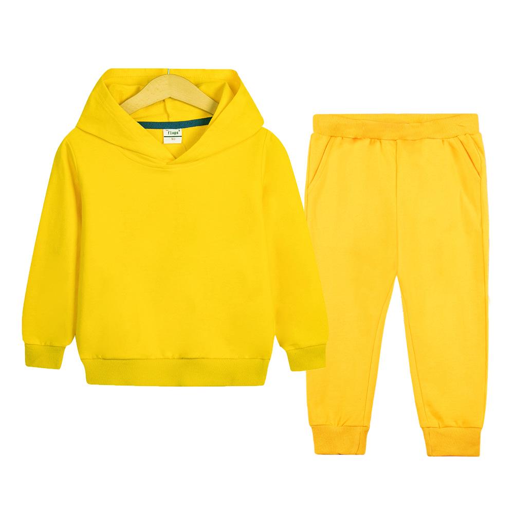 2024 Lässiges Kapuzenpullover-Set für Kinder - Frühling/Herbst