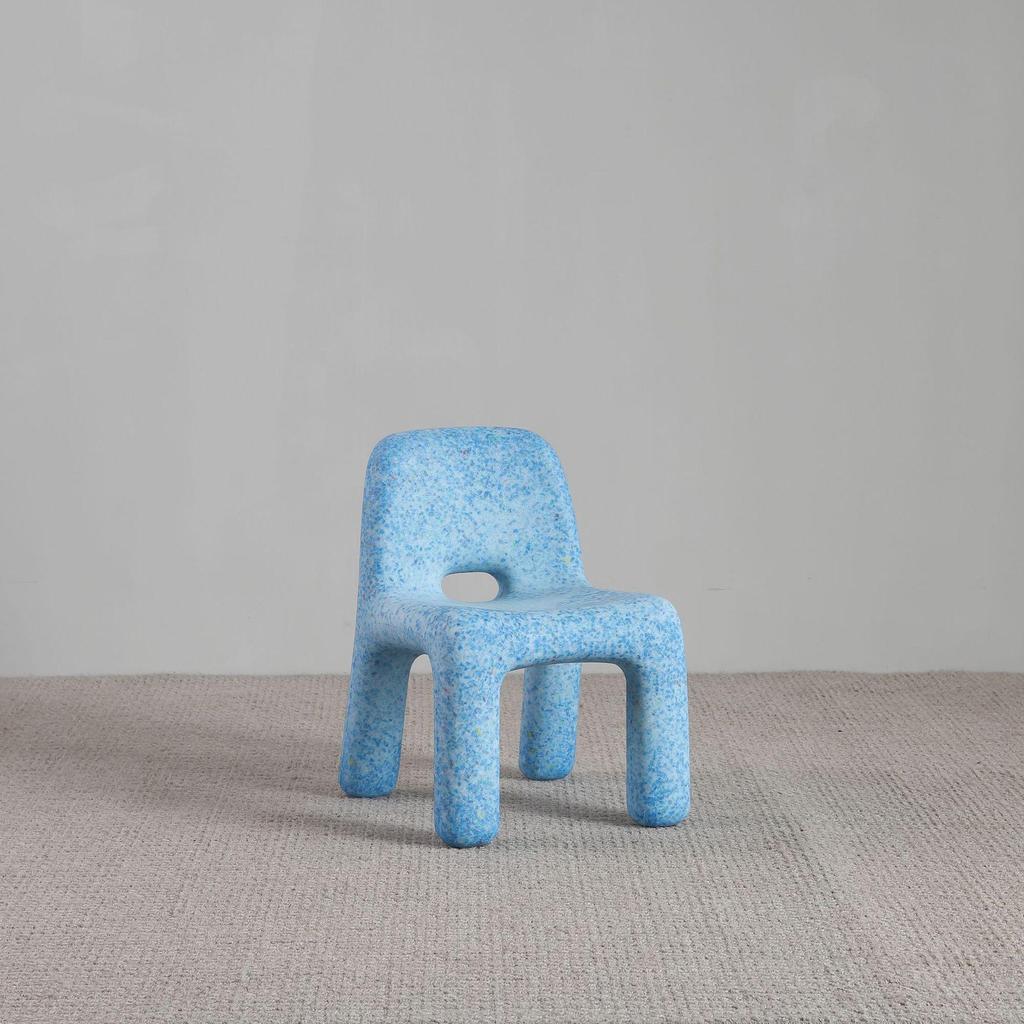 Charming Kids' Rotomolded Chair with Backrest - Perfect for Kindergarten and Outdoor Leisure