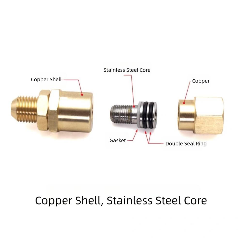 Quick High Pressure Washer Connector Brass Swivel Joint Connector  Pressure Washer Hose Accessories