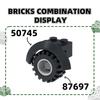 65Pcs/lot 50745 Wheel Arch Construction Bricks MOC Accessories Works With Featuring Blocks Kids Playthings Gift Idea Box