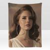 Musik Lana Del Rey Weiche Flanelldecke für Bett Schlafzimmer Sofa Picknick Überwurf Hautfreundlich Atmungsaktiv Geschenk Decke