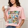 Cruise Life T Shirt Unisex Tropical Vacation Sea Turtle Dolphin Print Casual Cotton Short Sleeve Y2k Top Harajuku