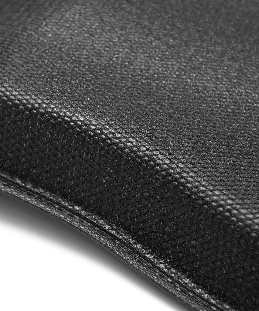 GORDON MILLER 3D Matte Rubber Vanette Exclusive Front Seat Set of 2 Black Free Size 1663903