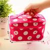Portable Cosmetic Storage Bag Multifunction Waterproof Makeup Organizer Travel Cosmetic Handbag With Mirror Storage Toiletry Bag