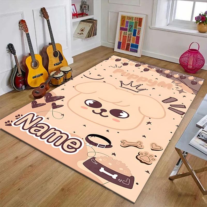 Custom Kpop Team Mat Personalized Name, Polyester Washable Indoor Entryway Rug, Gift for Christmas, Easter, Thanksgiving Day