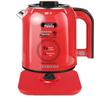 Festive Red 2.5L Electric Kettle with Detachable Lid & Auto Power-Off 
