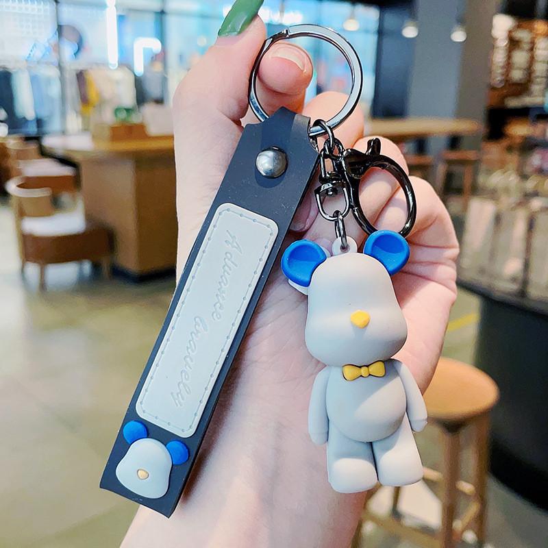 Bear Dj Unique Keychain Resin Cartoon Decoration For Special Occasions Parties And