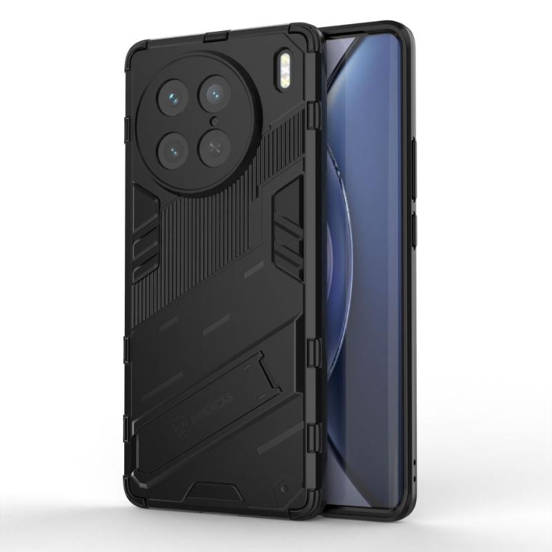 For Vivo X90 Pro Plus 5G Armor Shockproof Phone Case Back Cover Magnetic Kickstand Anti-Fall Protect Coque Cases