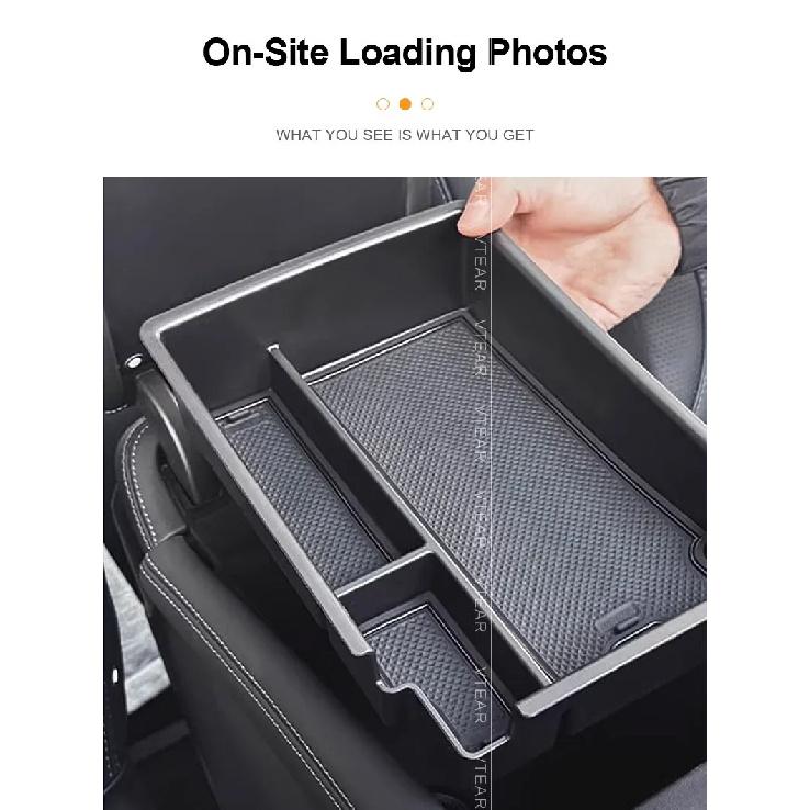For BYD Sealion 7 2024-2026 Center Console Armrest Storage Box Tray Car Interior Organization Products Accessories