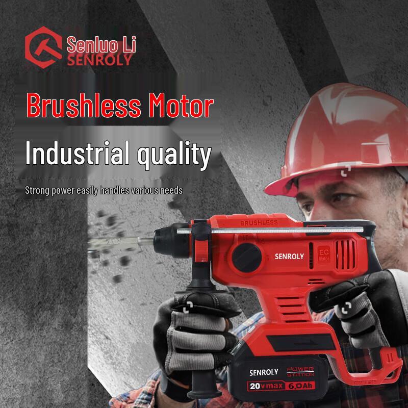 SENROLY Cordless Rotary Hammer Drill Set