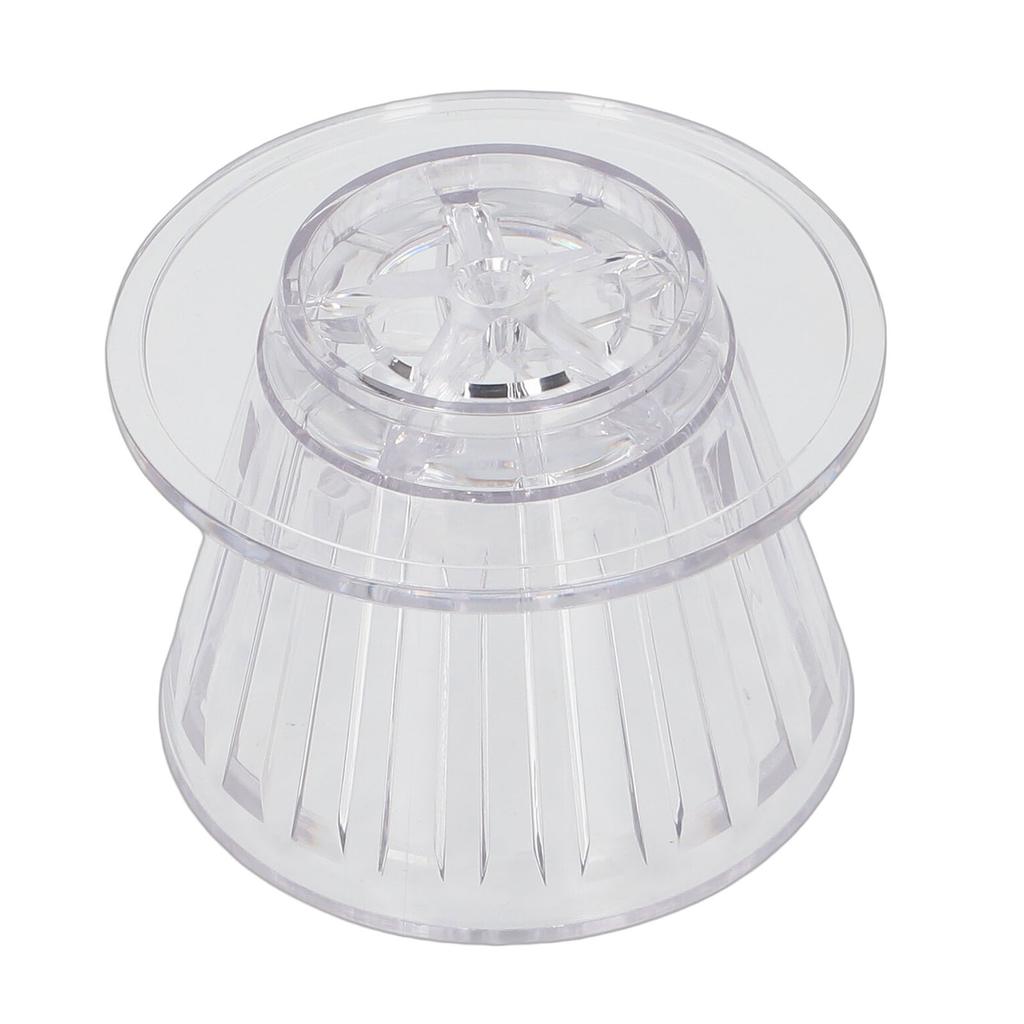 Coffee Dripper PC Clear Flat Bottom Pour Over Coffee Dripper Easy To Clean for Brewing