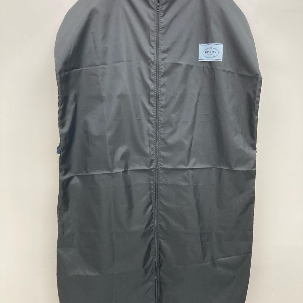 Prada 13 Stainless Steel Navy Cotton X Polyester Gathered Trench Coat Coat 38 NavyUsed