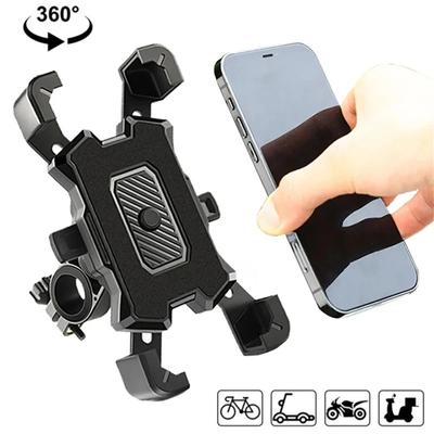 1PC Electric Vehicle Mobile Phone Holder Takeaway Rider Navigation Bicycle Car Motorcycle Shock-proof Mobile Phone Holder