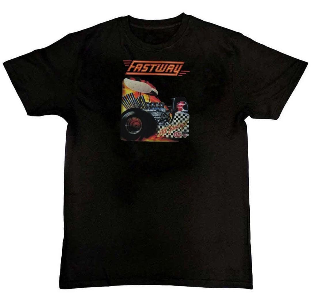 Fastway - All Fired Up Tour 84 Graphic Mens T-Shirt XXXL