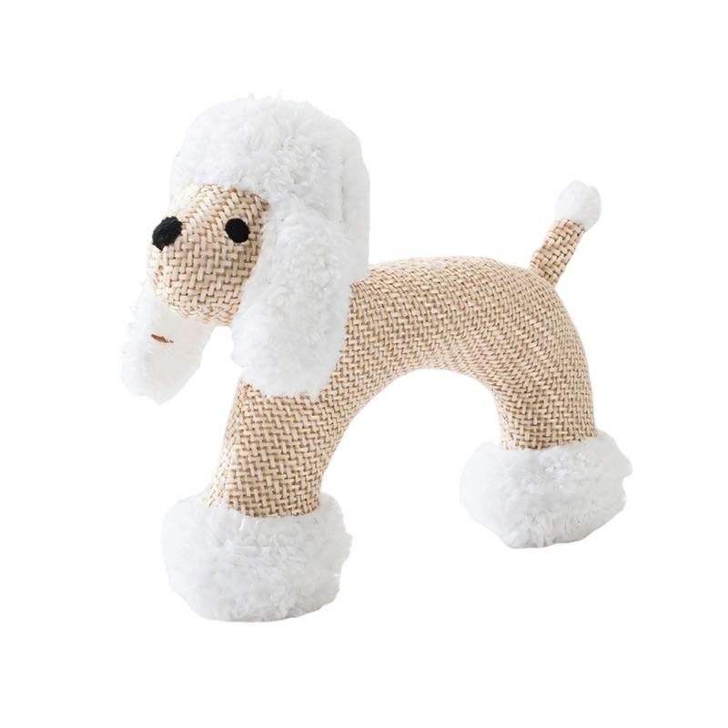 Fun Animal Shape Squeaky Toy For Dog Chewing and Tugging Entertainment Activity Teething Toy for Aggressive Chewers