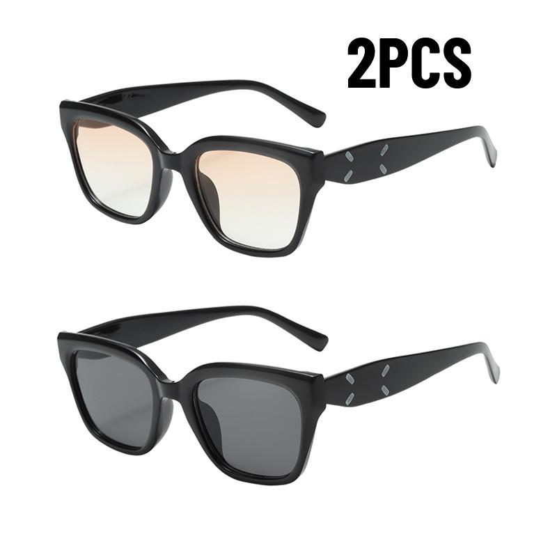 1PCS Classic Rectangle Sunglasses Retro UV400 Protection High Quality Acetate Women Driving Eyeglass
