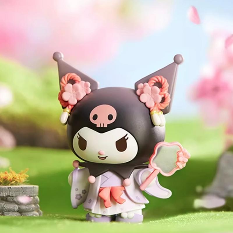 

Miniso Sanrio Слепой бокс Новая рифма Цветочное платье Таинственный пакет Куроми Почакко Синаморолл Милая Мелодия Экшн-фигурка Сюрприз-подарок