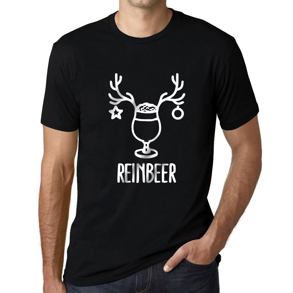 Ultrabasic Graphique Homme Reinbeer T-Shirt Cadeau Imprime Tee-shirt