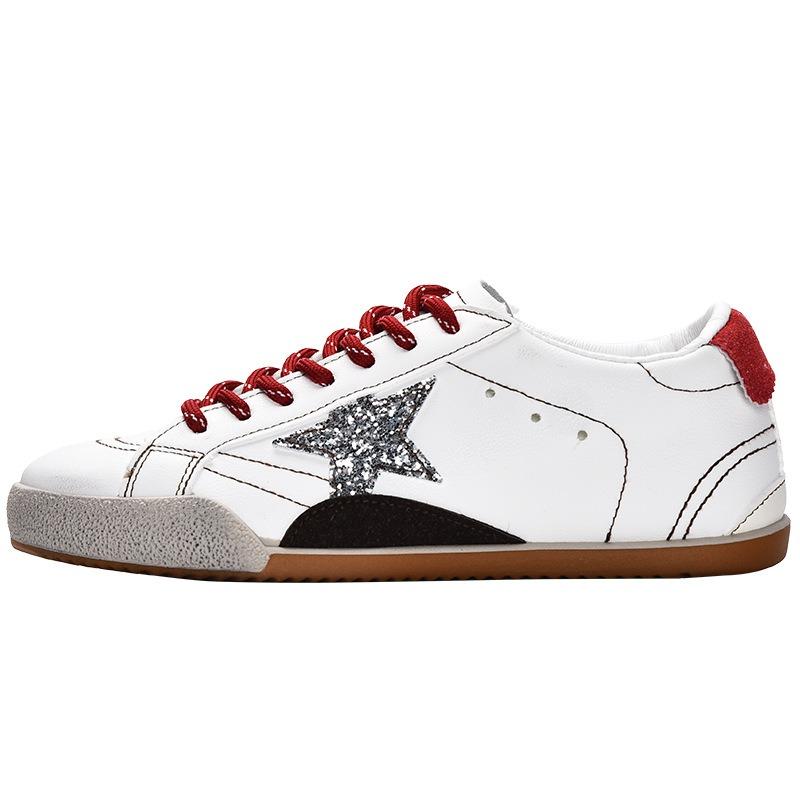 New Product Hot Sale Autumn New Versatile Soft Sole Star Sports Casual Shoes Women's Board Shoes 1088