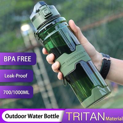 Outdoor Sports Water Bottle BPA FREE Large Capacity Water Cup with Carrying Handle Leak-Proof Kettle Portable Fitness Jug