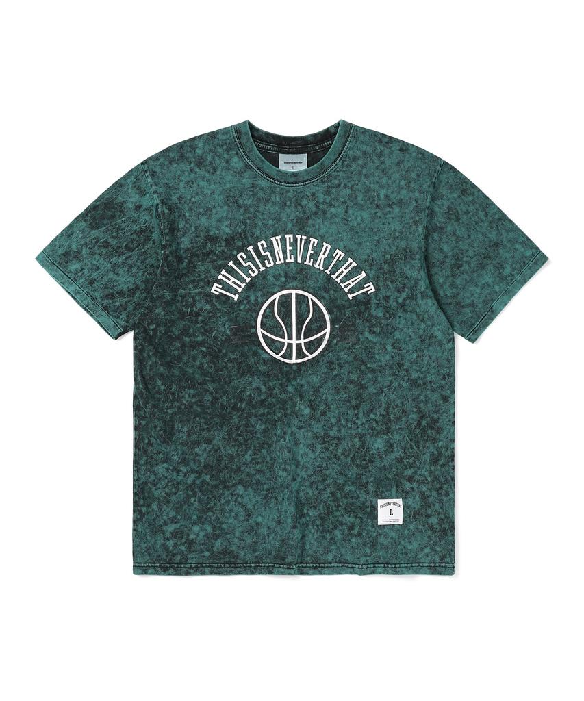 THISISNEVERTHAT Faded Basketball Tee Green
